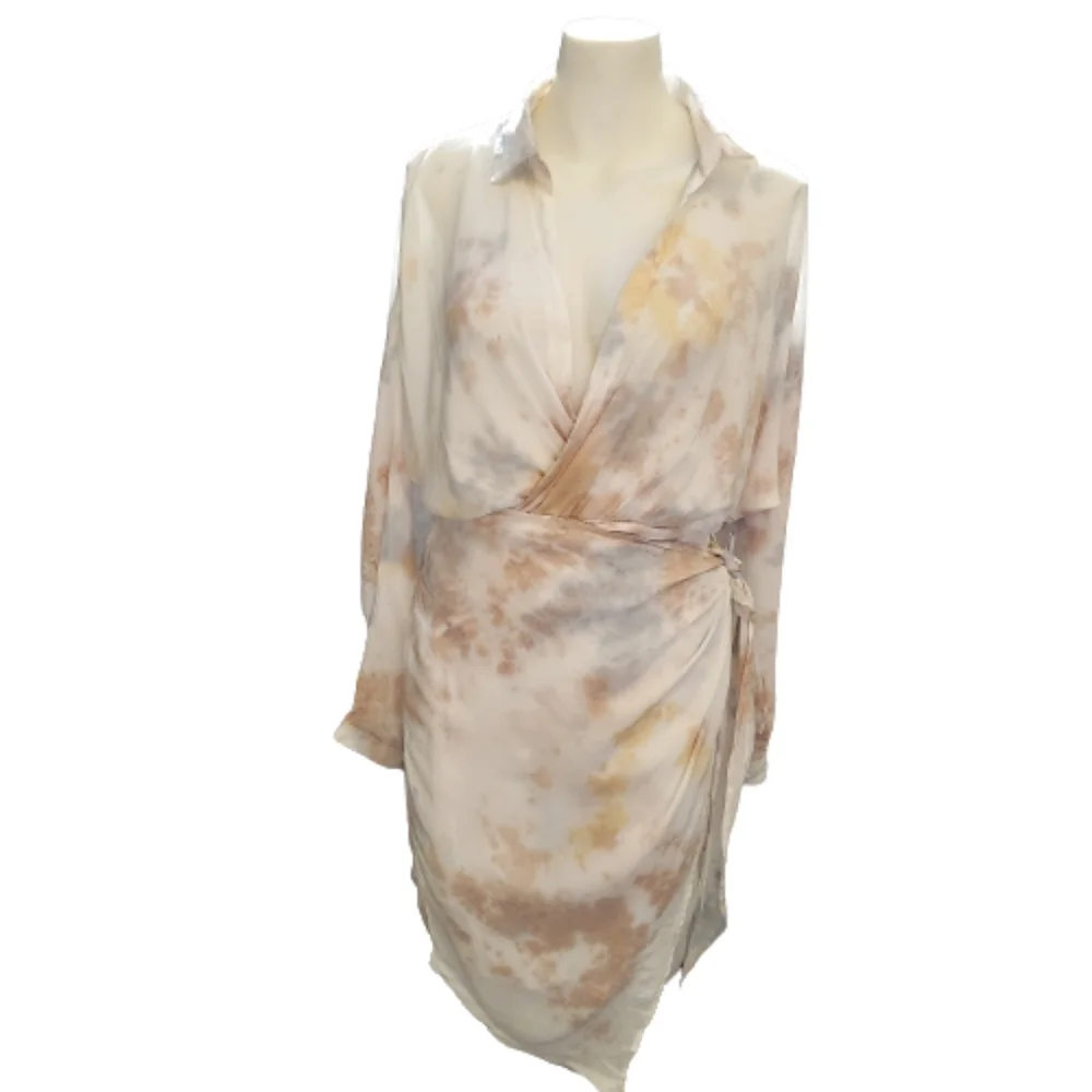 Young Fabulous and Broke Tie Dye Wrap Dress - Picture 2 of 16
